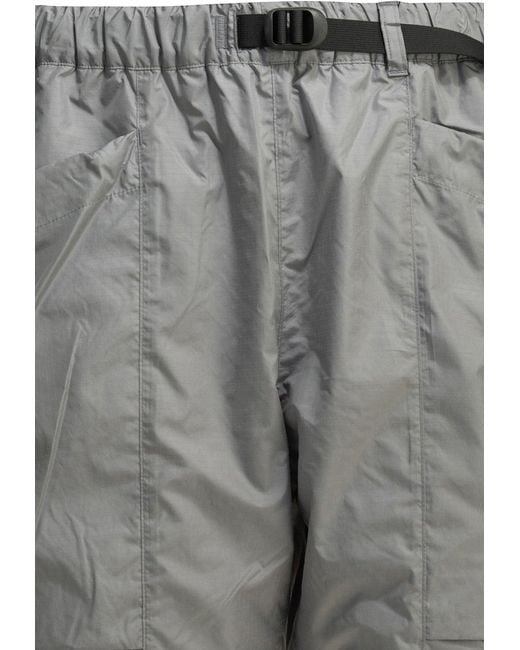 Goldwin Gray Rip-Stop Technical Track Shorts for men