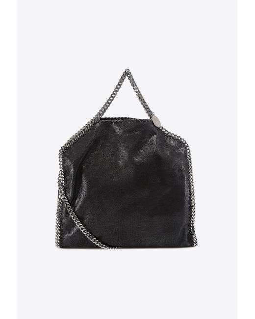Stella McCartney Black Falabella Faux Leather Tote Bag