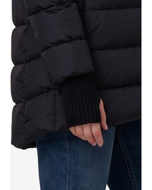 Herno Blue Chamonix A-Shape Puffer Jacket