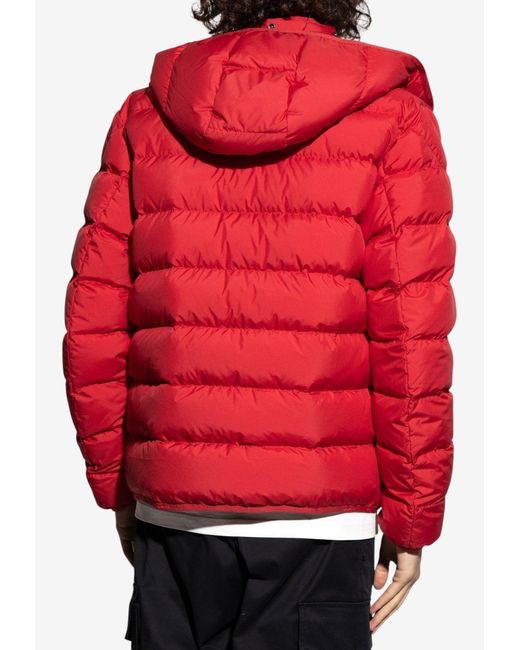 Moncler Red Montbrocq Down Jacket for men