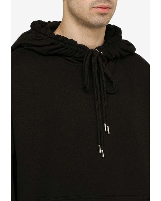 Dries Van Noten Black Haxel Hooded Sweatshirt for men