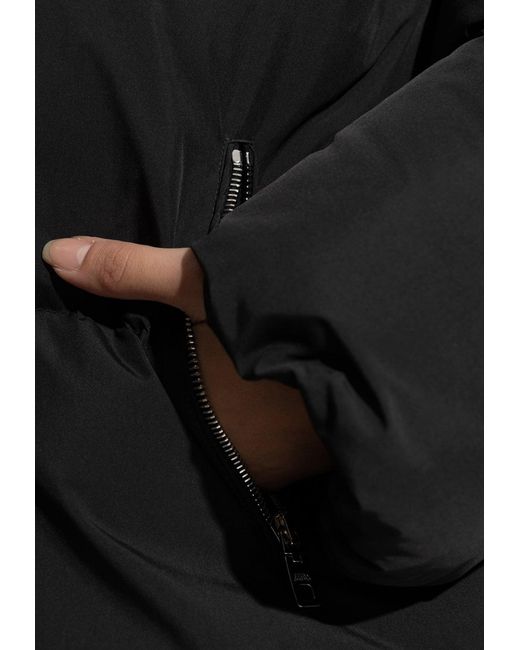Dolce & Gabbana Black High-Neck Down Jacket