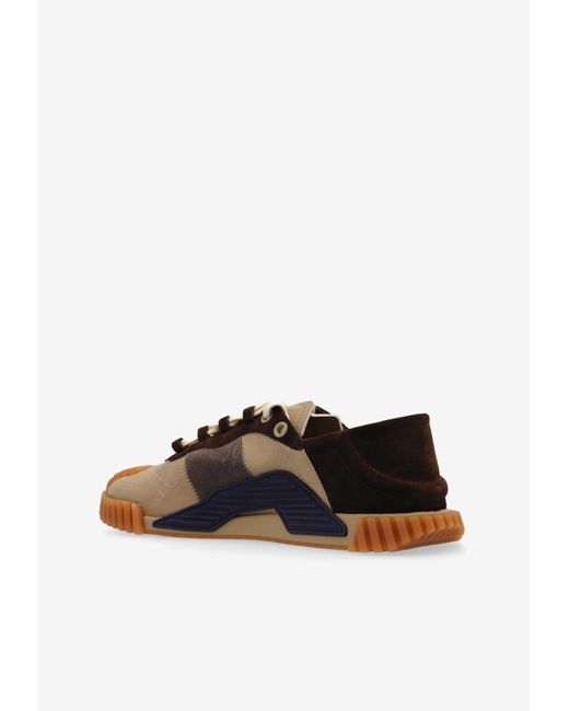 Dolce & Gabbana Natural Ns1 Low-Top Running Sneakers for men