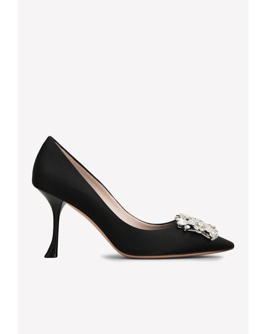 roger vivier black pumps
