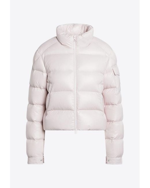 Moncler White Petra Padded Jacket