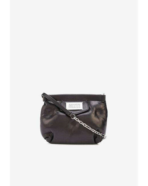 Maison Margiela Black Mini Glam Slam Carpet Crossbody Bag