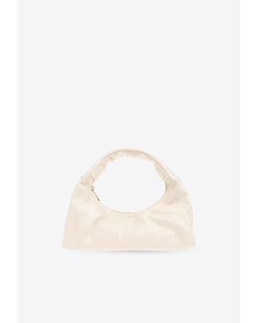 Off-White c/o Virgil Abloh White Arcade Leather Shoulder Bag
