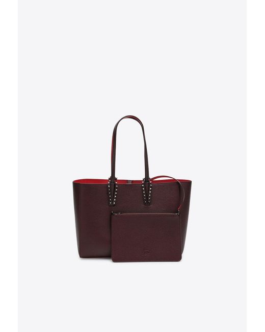 Christian Louboutin Purple Medium Cabata Tote Bag