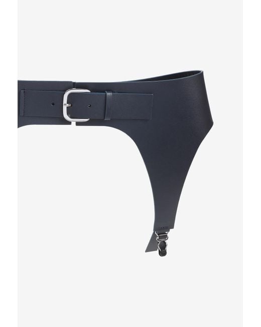 Jean Paul Gaultier Blue Garter Belt