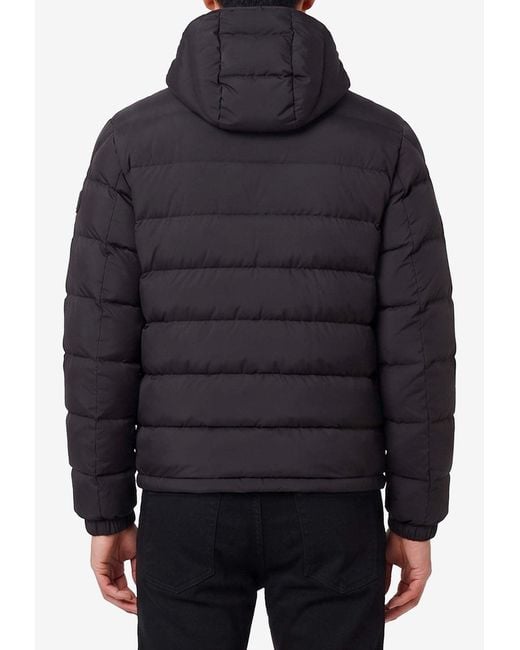 Moncler Black Arajoki Short Down Jacket for men