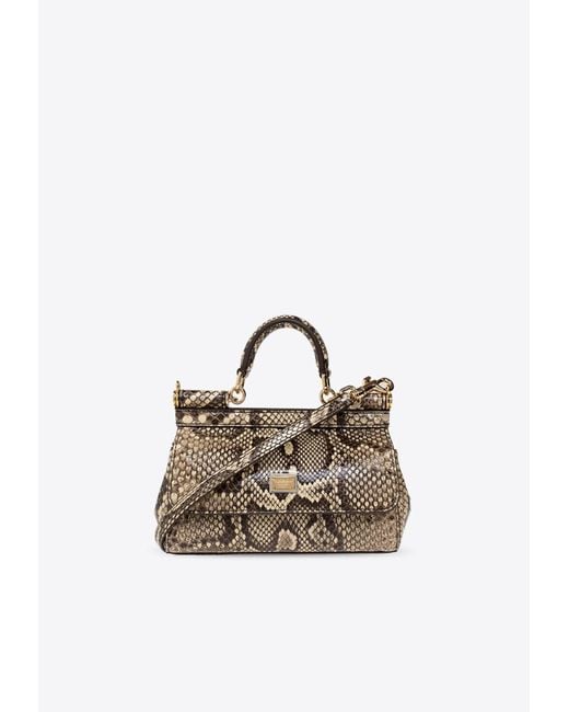 Small Sicily Quilted Leather Top Handle Bag main image 0