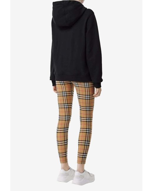 Burberry Natural Vintage Checked Leggings