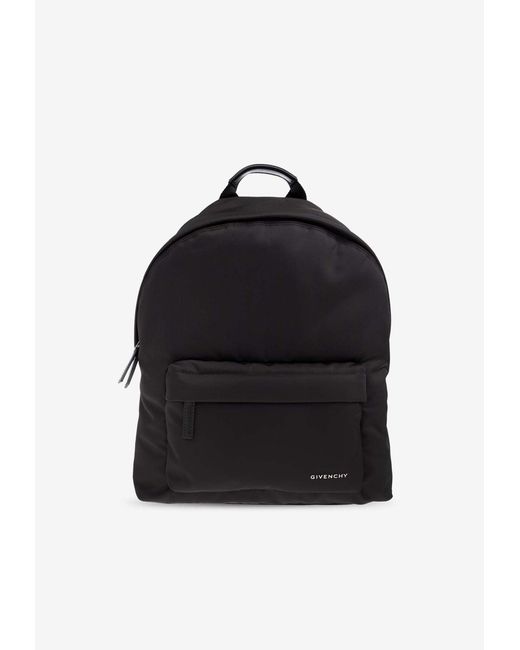 Givenchy Black Essential U Nylon Backpack for men
