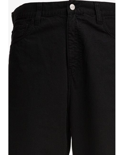 Carhartt Black Landon Straight-Leg Jeans for men