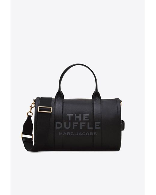 Marc Jacobs Black The Large Leather Duffel Bag