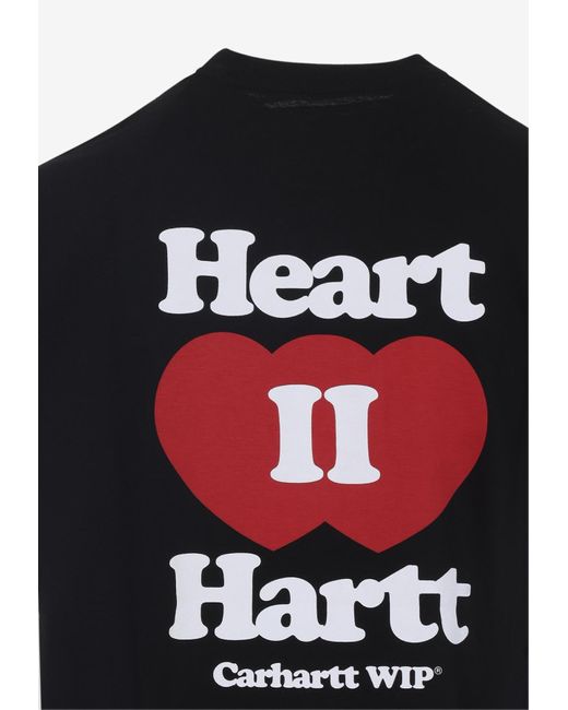 Carhartt Black Heart Ii Hartt Crewneck T-Shirt for men
