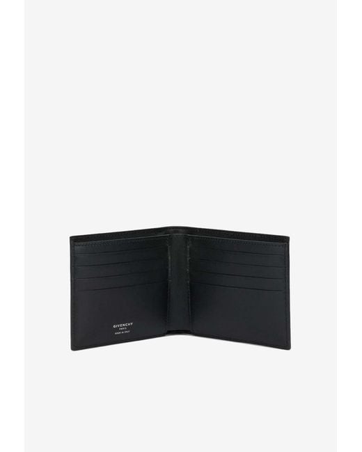 Givenchy White Billfold Leather Wallet for men