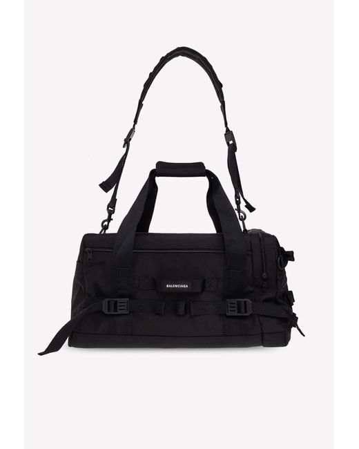 Balenciaga Black Holdall Duffle Bag for men