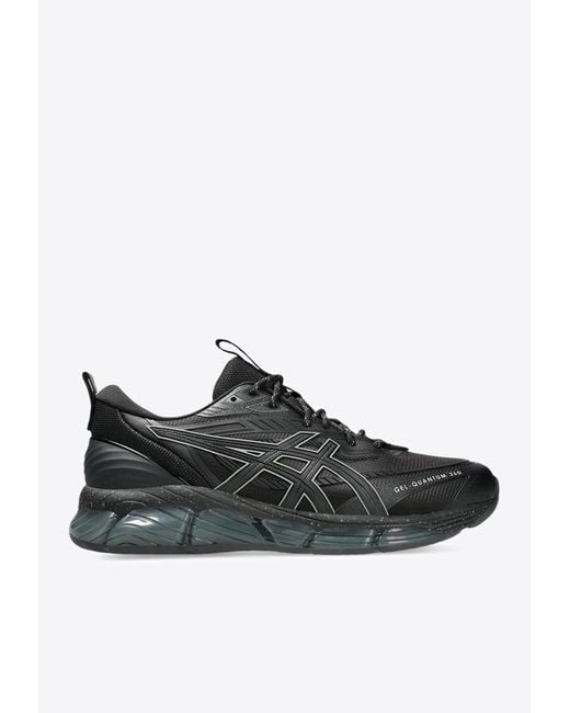Asics Black Gel-Quantum 360 Viii Utility Low-Top Sneakers