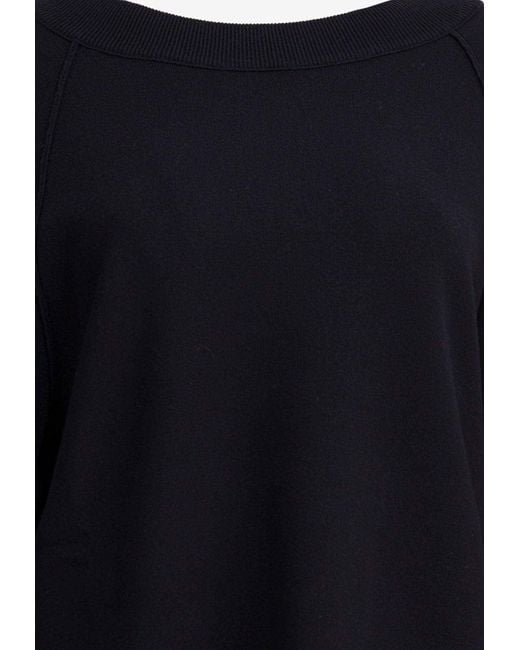 Max Mara Blue Dumbo Wool-Blend Sweater