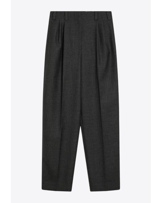 Givenchy Black Wool Tailored Pants