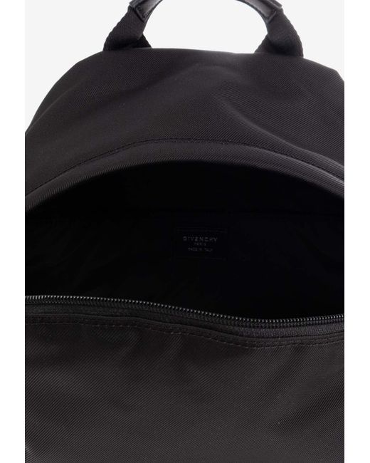 Givenchy Black Essential U Nylon Backpack for men