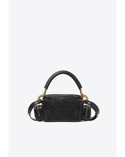 Chloé Black Small Leather Camera Bag