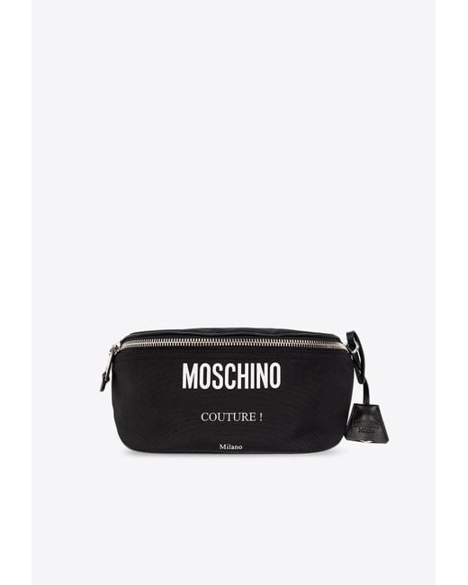 Waist hot sale bag moschino