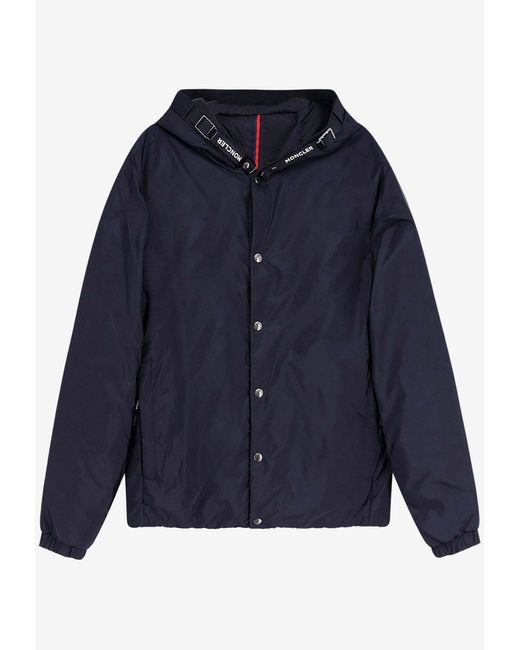 Moncler Blue Trestraou Padded Jacket for men