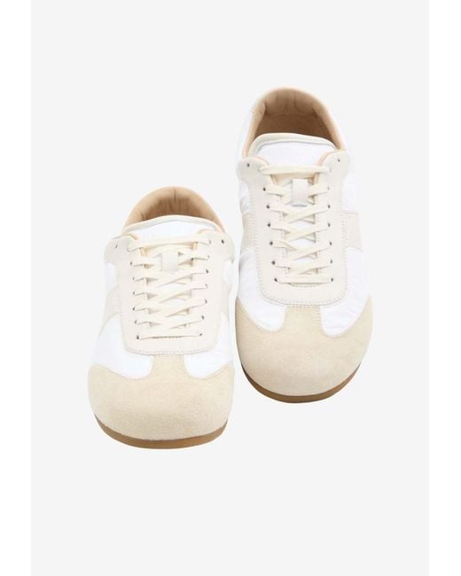 Lemaire White Soft Runner Sneakers for men