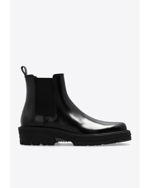 Givenchy Black Ankle Boots for men