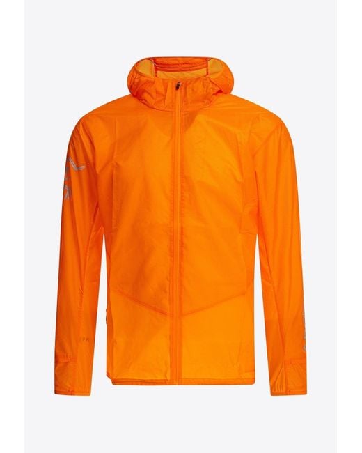 Arc'teryx Orange Norvan Windshell Windbreaker Jacket for men