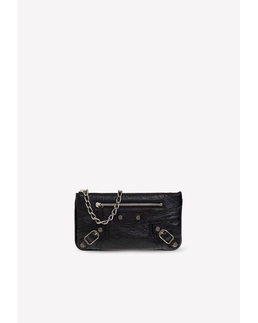 Balenciaga white shop pouch