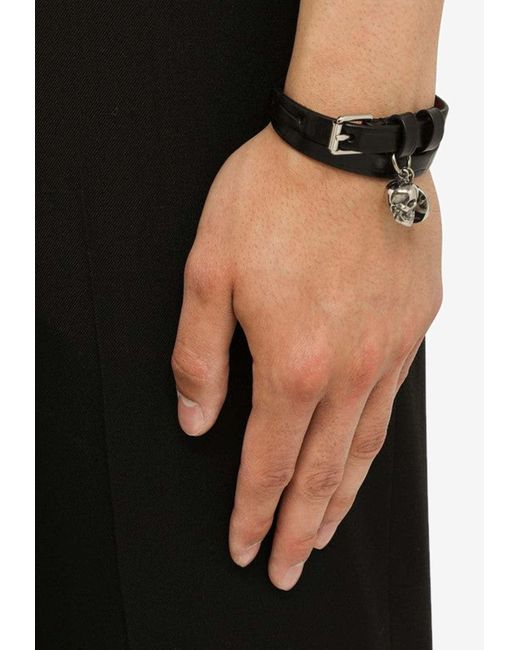 Michael Kors Double Wrap Black Leather Bracelet - Luxe Purses