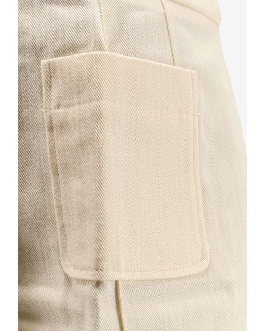 Soeur Natural Hover Mini Shorts