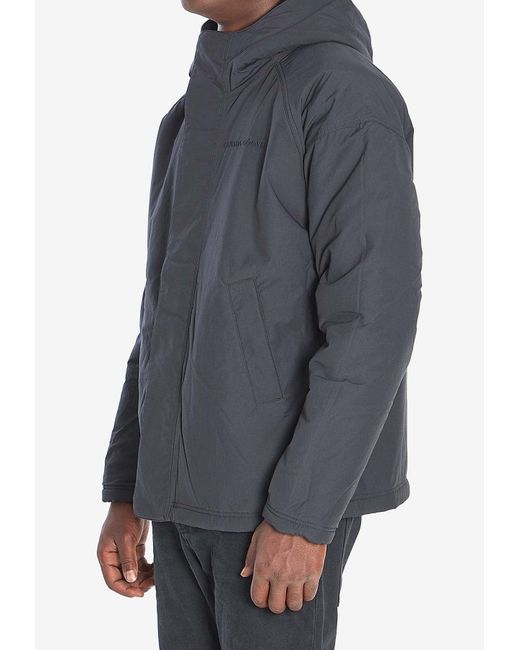 Canada Goose Black Alberni Reversible Fleece Jacket for men