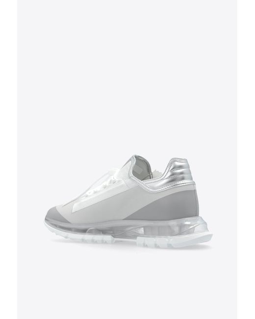 Givenchy White Spectre Low-Top Running Sneakers