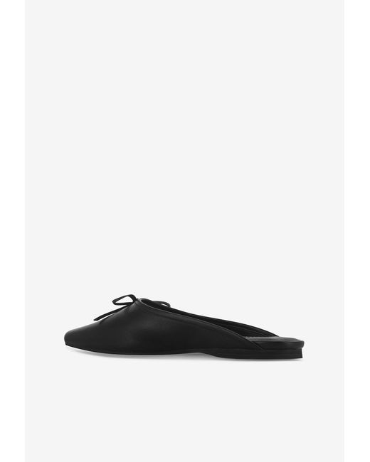 Senso White Bennett I Leather Flat Mules