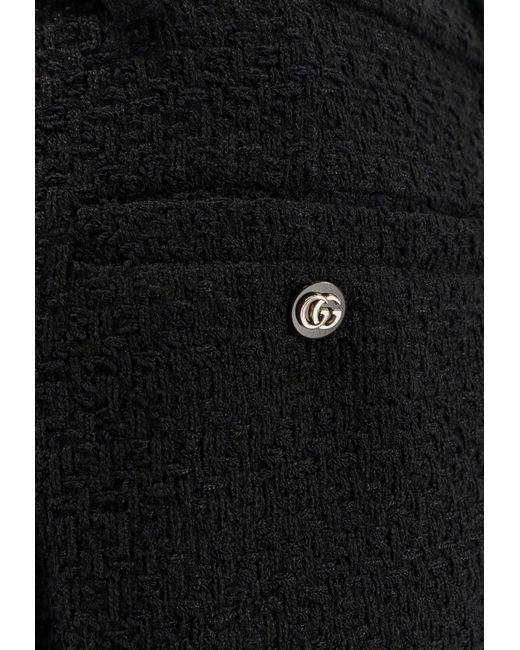 Gucci Black Classic Wool Pants