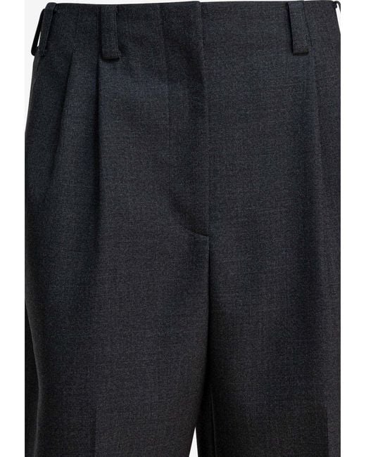 Givenchy Blue Wool Tailored Pants