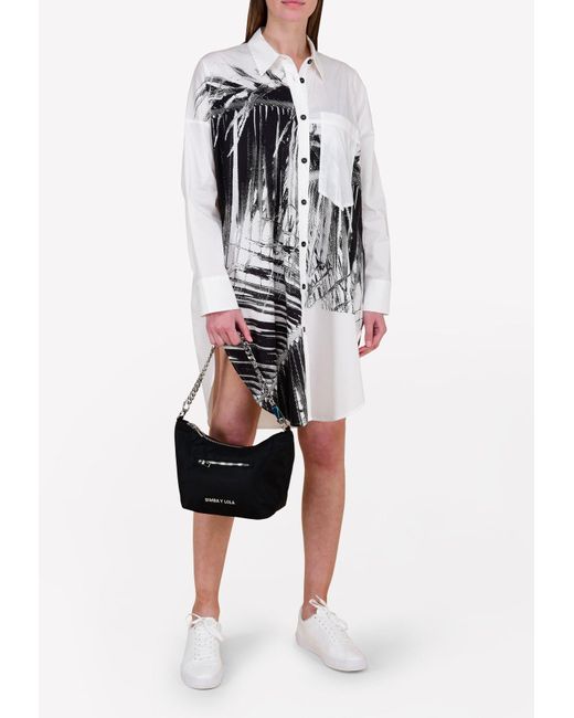 big eye shirt dress