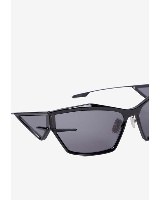 Givenchy White Giv-Cut Sunglasses