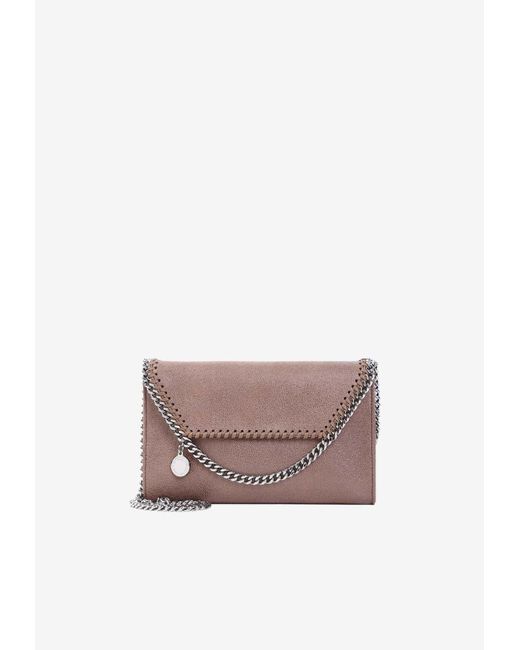 Stella McCartney White Falabella Wallet Crossbody Bag