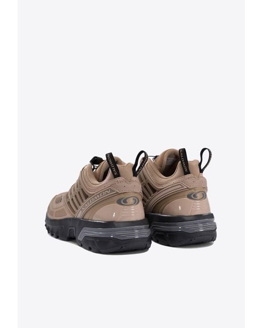 Salomon Brown Acs Pro Low-Top Sneakers for men