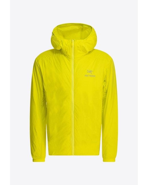 Arc'teryx Yellow Atom Windbreaker Jacket for men