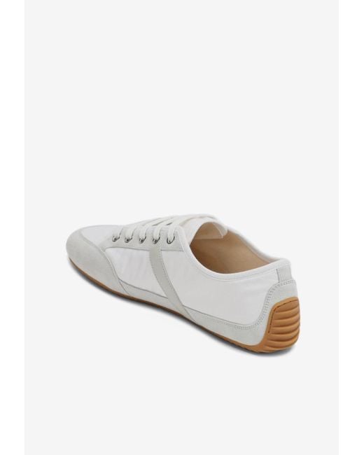 Givenchy White Silm Sneakers for men