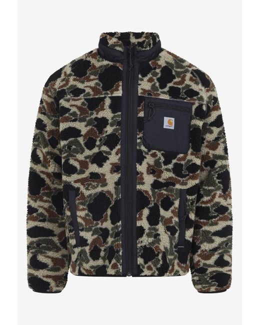 Carhartt Black Prentis Liner Pile Jacket for men