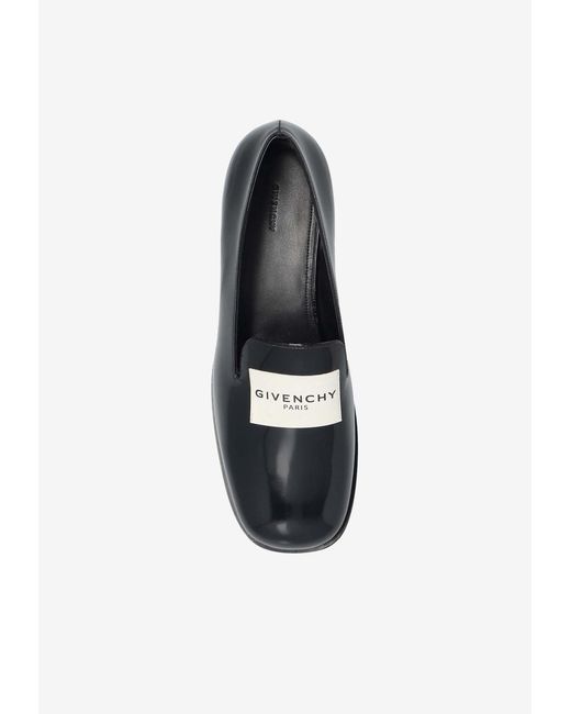 Givenchy Black Elegant Leather Loafers