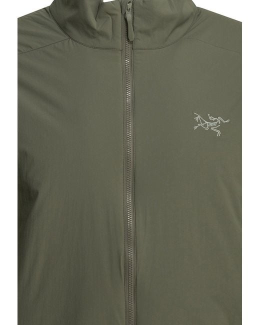 Arc'teryx Green Atom Sl Technical Jacket for men
