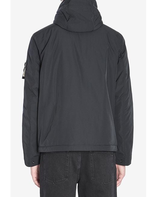 Stone Island Gray Micro Twill Jacket for men